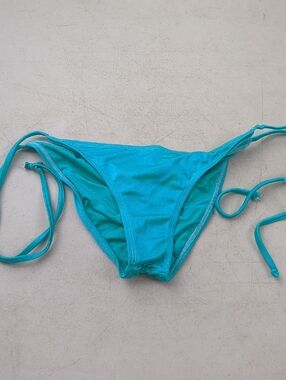 Nicolita Teal Tie-Side Bikini Bottom